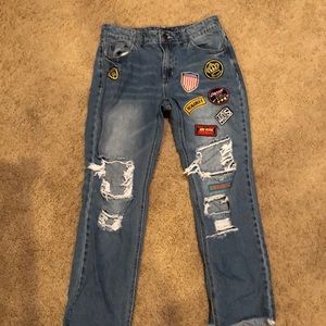 Forever 21 small blue jeans